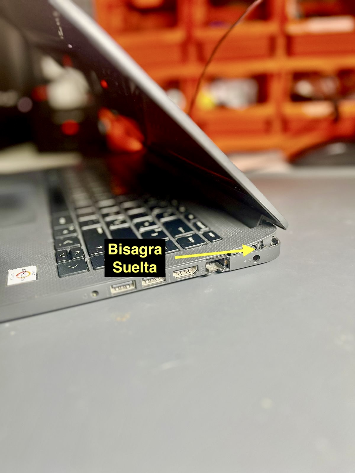 Reparación de bisagras
